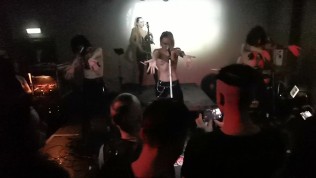 Grausame Töchter 28.12.2019 Magdeburg – German Kinky Female Singer Nude on Stage in Concert